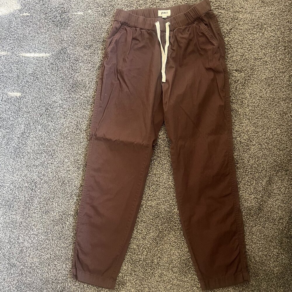 Pact - Twill pants - S - brown
